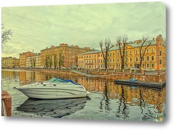   Постер Санкт-Петербург. Канал Грибоедова в районе Могилевского моста.