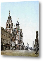   Постер Улица Покровка в Москве