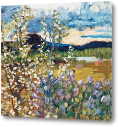   Постер Весенний пейзаж