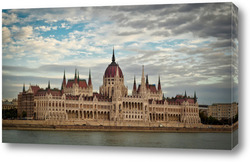   Постер Будапешт,здание парламента