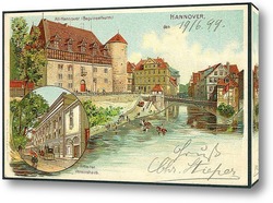   Рейн, Германия.1890-1900 гг