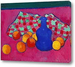   Картина Голубая ваза с апельсинами