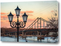  Пешеходный мост в Киеве