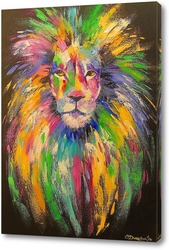   Постер Красавец лев