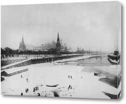   Постер Московский кремль во времена Николая II 