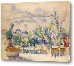   Картина Терраса в саду