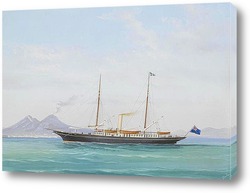   Картина Неополитанская яхта в заливе