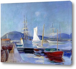   Картина Яхты, 1922