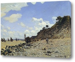   Картина Пляж в Онфлере