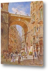   Картина Неаполь.Кьяйя-Брюкке