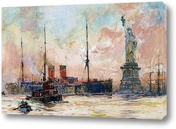   Картина Статуя Свободы в Нью Йорке