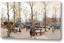   Картина Площадь Бастилии