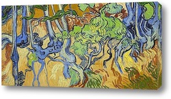   Постер Корни деревьев и стволы, 1890
