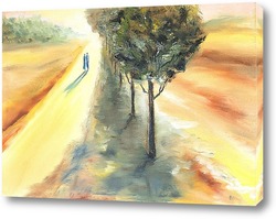   Картина Осенняя прогулка