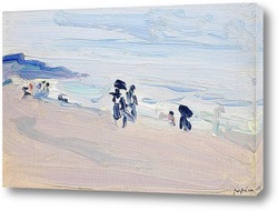   Постер Парижский пляж