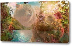   Постер Два медведя