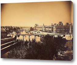   Постер Вид на Сену, Париж