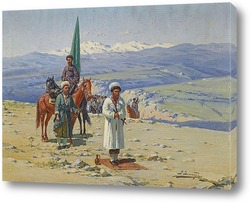   Картина Имам Шамиль на Кавказе