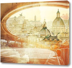  Постер Архитектура Рима