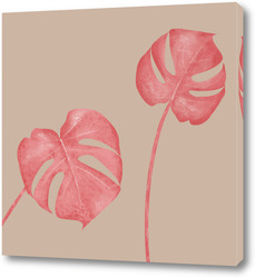   Постер Pink plant