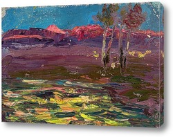   Картина Рассвет в горах, 1903-08