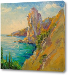   Постер Скалы у моря