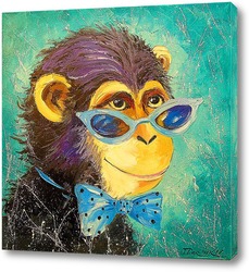   Постер Мальчик обезьяна