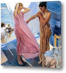   Постер После купания, Валенсия, 1909