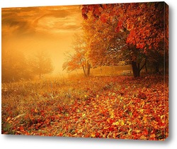   Постер Осенний туман