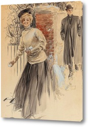   Постер Еще нет - но скоро, календарь, 1907