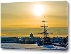   Постер Морозный Петербург
