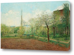   Картина Цветущие деревья