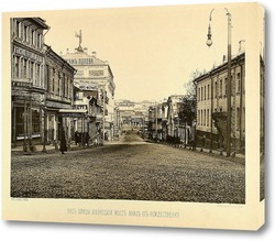   Постер Вид улицы Кузнецкий мост,1888
