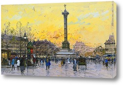  Картина Площадь Бастилии