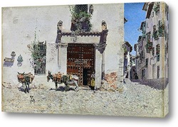   Постер Дверь дома в Толедо (1875-1878)