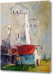   Картина Сванская башня