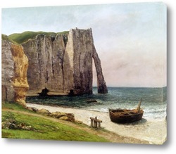   Постер Скалы Этрета, 1869