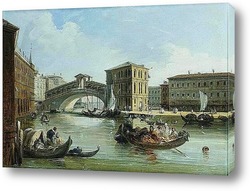   Картина Мост Риальто,Венеция