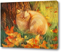   Картина Рыжий кот