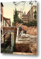   Постер Санкт-Кристофер канал, Венеция, Италия