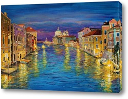   Картина Венеция на закате