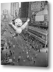  Постер Парад шаров в день Благодарения, Нью-Йорк