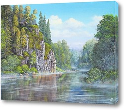   Картина Река Чусовая 3