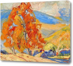   Картина Оранжевые деревья