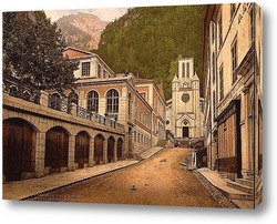  Бульвар-де-ла-Мадлен с церковью Мадлен слева, Париж.1890-1905 гг