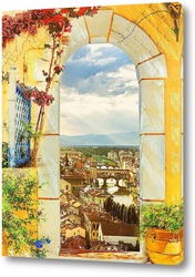   Постер Пейзаж Флоренции