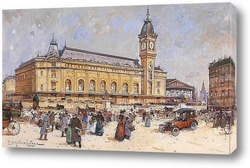   Картина Лионский вокзал