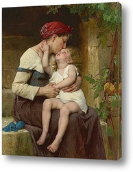   Постер Мать с ребенком