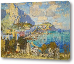   Картина Вид на Капри
