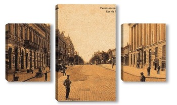 Модульная картина Ришельевская улица, Одесса